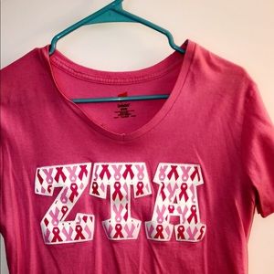 ZTA PINK LETTERS
